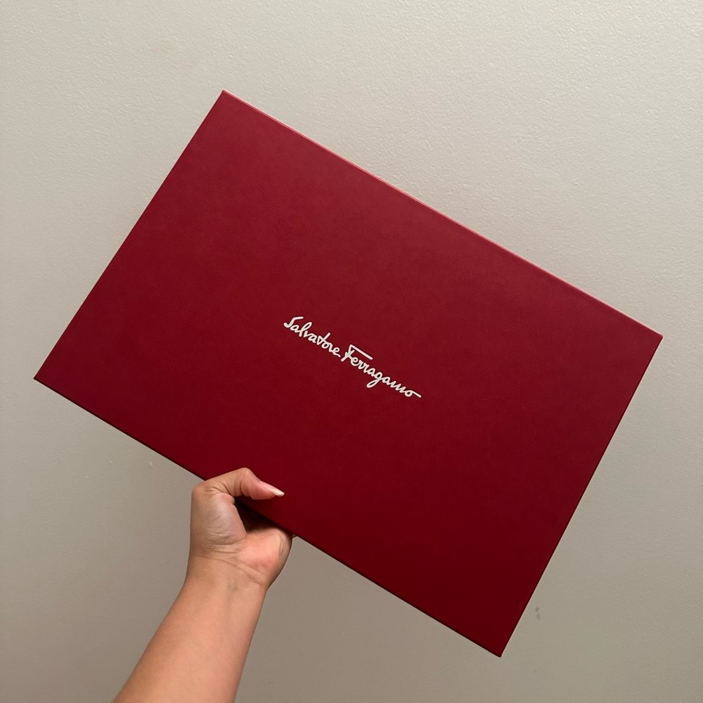 New Salvatore Ferragamo Empty Box for Ready to Wear Clothes